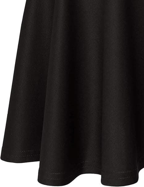 Viininpunainen, laskostettu polyesteriluistelukirkko L-hame retro basic mini/midi/rei'itetty hame