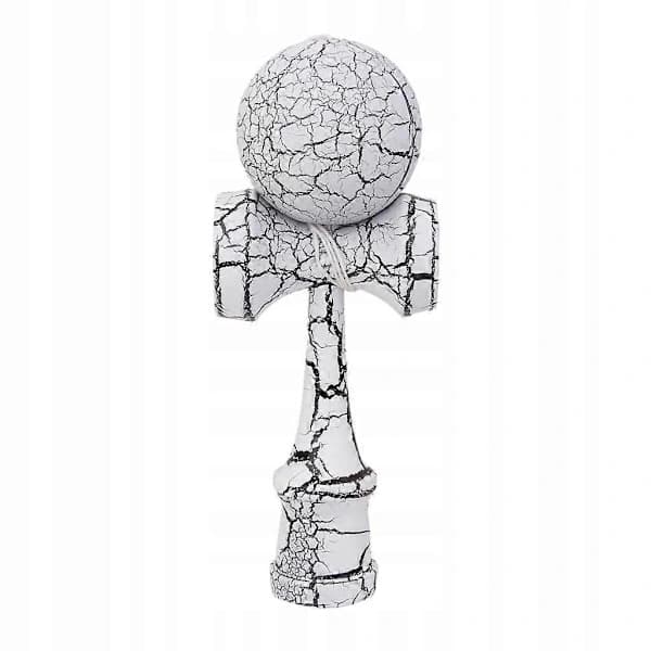 Crackle Wood Kendama Full Size Ball Training Traditional Japanese Toy