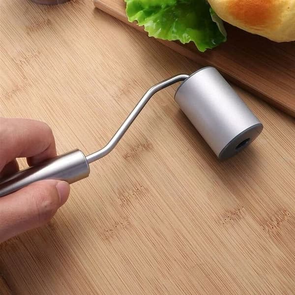 Small Rolling Pin - Manual Dough Roller for Pastries, Fudge, Cookie Dough, Pancakes, Pasta, Bakery, Pizza, Kitchen Utensil