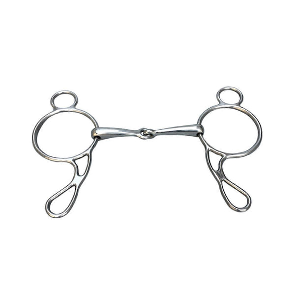 Hästbett Ring Snaffle Bett Hästmunbett för Ridträning