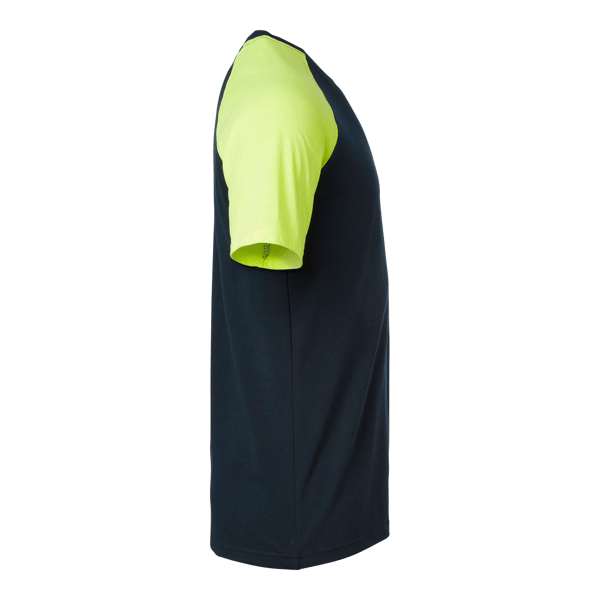 225 T-shirt Marinblå/fluorescerande gul Unisex