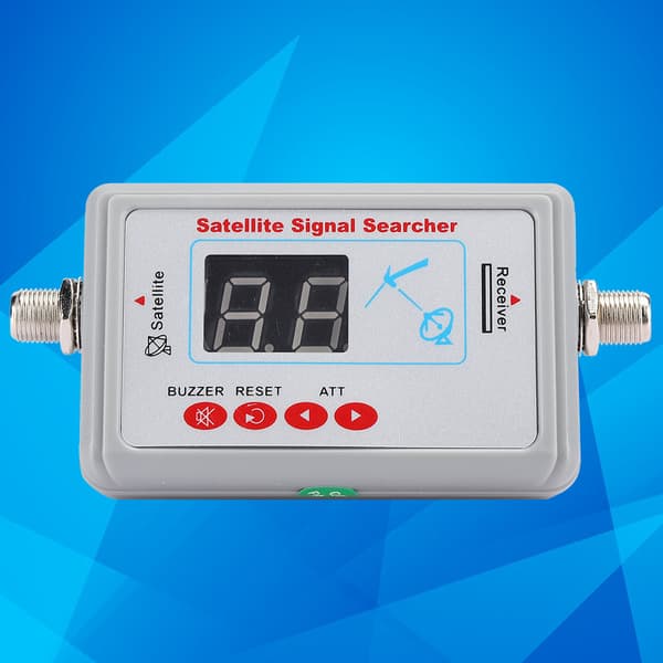 SF95DL Sensitive Satellite Finder Portable Signal Strength Meter with Digital Display