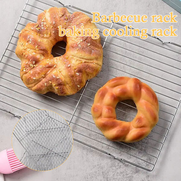 Rectangular Outdoor Grills High Temperature Resistant Stove Rack for Cooking Picnic Small size Small size