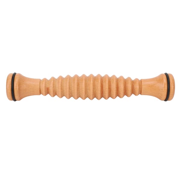 Foot Massage Roller in Theaceae Wood Comfortable Stress-Relieving Foot Roller Massage Tool