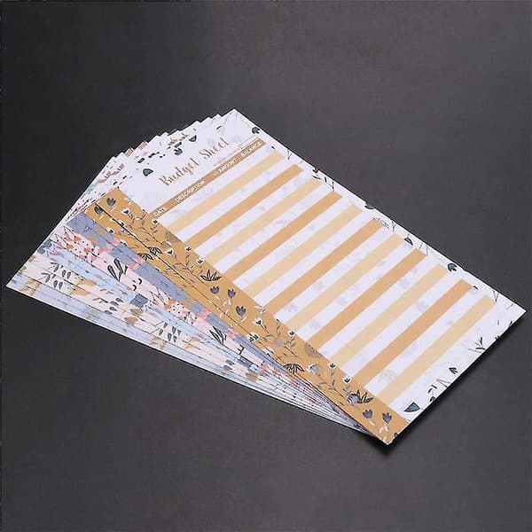 12 Budget Sheets for Expenses, Money Organizer for A6 Budget Folder - for Cash & Ledger, for Wallet