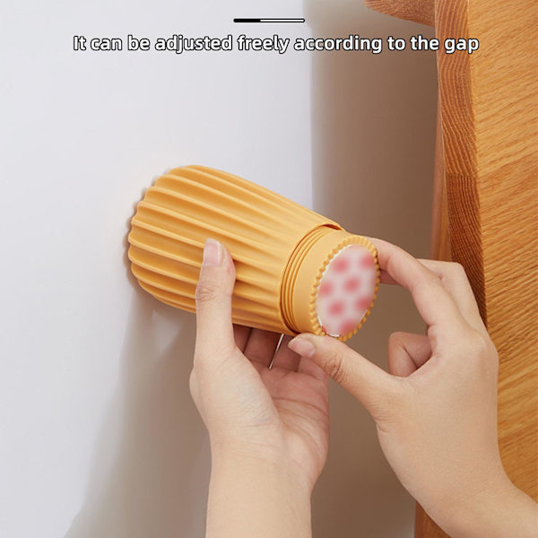 2 pcs High Quality Bed Stabilizers Headboard Stopper Adjustable Anti-Shake Bed Frame Tool Brown Brown