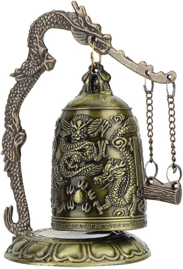 Antik drageur, Petit hængende dekoration Klokkeornament