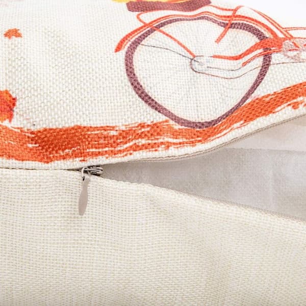 Autumn Pillowcase Autumn Pumpkin Pillowcase Holiday Rustic Linen Pillowcase for Sofa Couch Thanksgiving Decorations