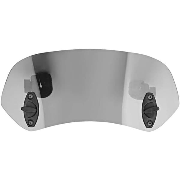 Motorcycle Windshield - Adjustable Clip-On Windshield Wind Deflector Windshield Accessories for Motorcycle Tawny