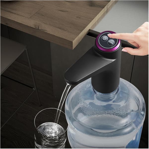 Automatisk vattenpump Elektrisk vattenpump USB-laddningsbar vattenpump för vattendunkar och flaskor