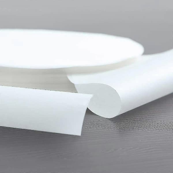 Hamburgerpapper Set Med 500 Ark Runt Bakplåtspapper 11 Cm Vaxpapper, Non-stick Separationspapper För Hamburgerpressar, Frikadeller, Biffar, Stek