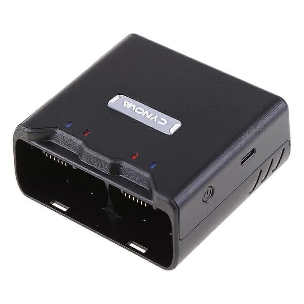 2-i-1 opladningshub Tovejs dronebatterioplader med USB-kabel til Mavic Mini