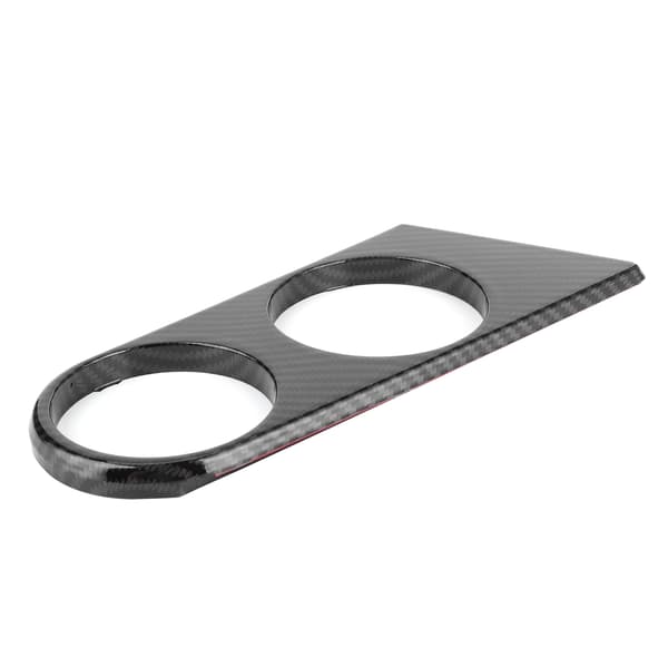 Kullfiberstil Drikkekoppholder Trim Dekor Passer for 1-serie 116 116i 118 118i 118d 120 120i E87 E81 E82 E88