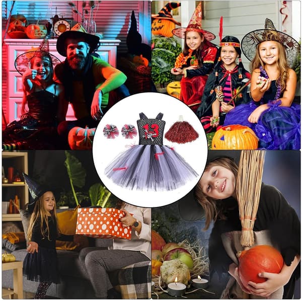 Halloween-kostymer for cosplay - med hårtilbehør og -