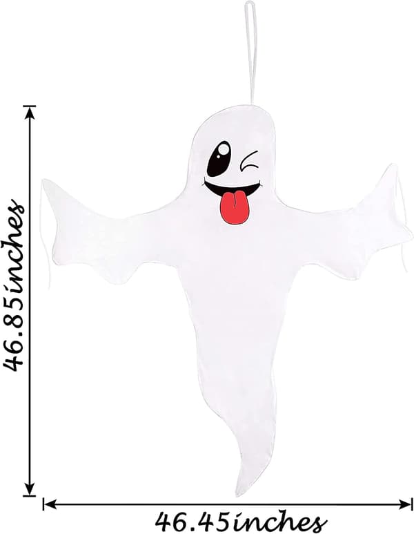Halloween Spøgelse Hængende Dekoration Udendørs Indretning - Hallowmas Tre