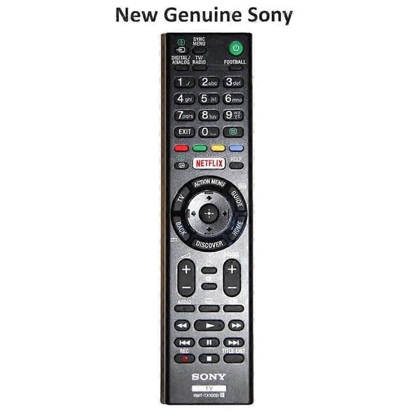RMT-TX100D Remote Control for Sony LCD TV KD-65S8505C KD-65S8005C [DB]