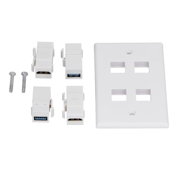 HD multimedia-grensesnitt + 2 USB 3.0-porter uten sveiser KLB