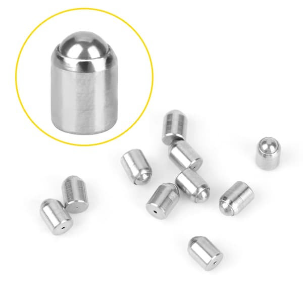 304 Stainless Steel Precision Positioning Ball Screw Smooth Spring Plunger (φ 2*3)