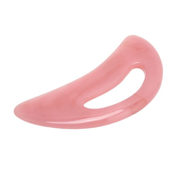 Full Body Resin Gua Sha Plate, Scraping Massage Board for Home Use, Pink L