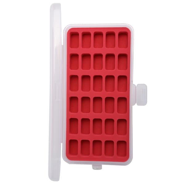Bobbin Storage Box Organizer Hanging Clip-on Sewing Craft Plastic Case 30 Compartments