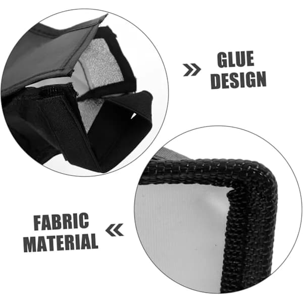Kamerablitz Diffuser Softbox Softboks Belysning til Topblitz Diffuser Reflektor