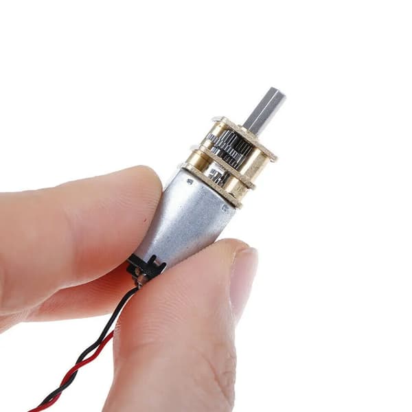 5 st Micro Mini N20 Växelmotor DC 3V -6V Låg Hastighet Full Metall Växellåda Reducer Leksak DC Växel Långsam Motor