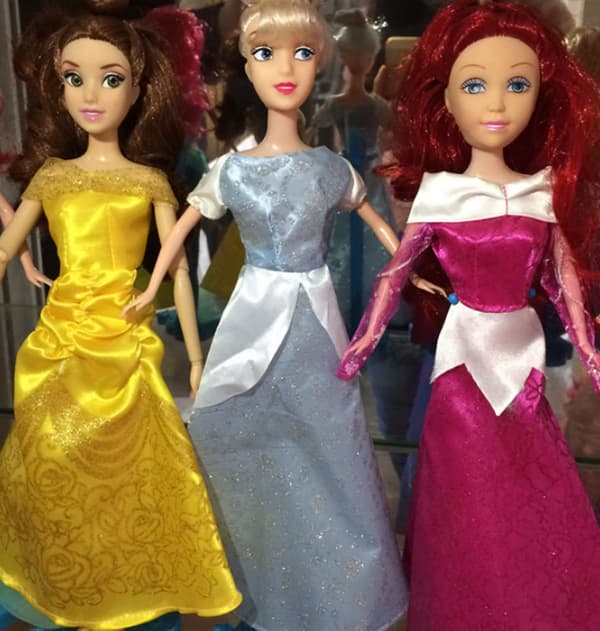 13 delar 30 cm Barbie dockkläder Snövit långt hår s