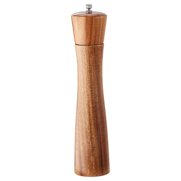 Pepper Mill Adjustable Thickness Ceramic Core Outdoor BBQ Handheld Spice Pepper Grinder Home Accessories L L