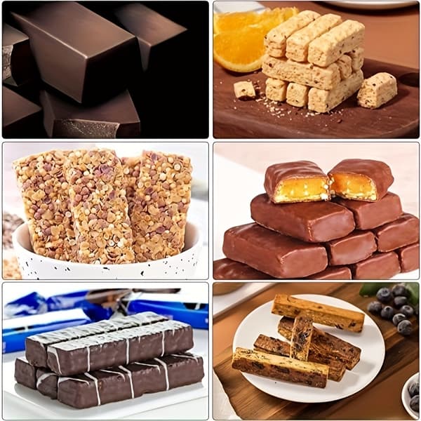 30-hulls non-stick silikonform for müslibarer, sjokoladetrøfler, brownies, ostekake, pudding