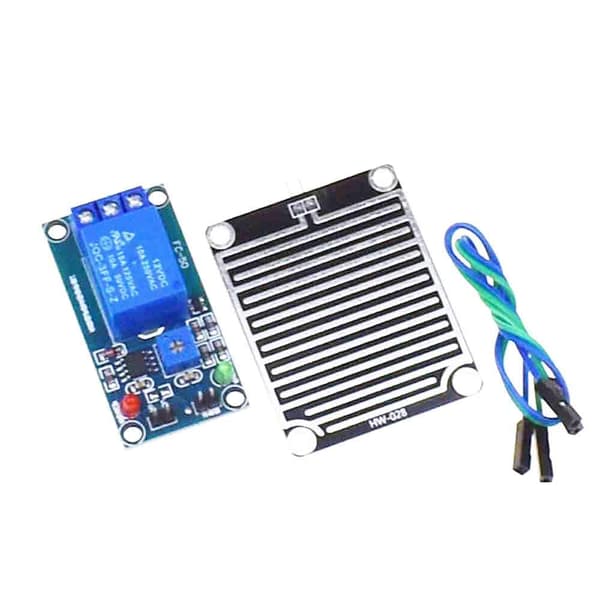 5PCS 12V Regn Regnvatten Regndroppssensor reläbrytare vattennivåkontroll Vattning Bevattning Våt hand -