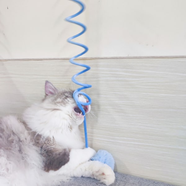 ST Cat Toys Hanging Ball Flexibla interaktiva bollkattleksaker