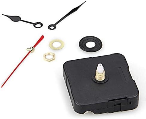 2 stk bevegelse kvartsurverk hender svart rød DIY