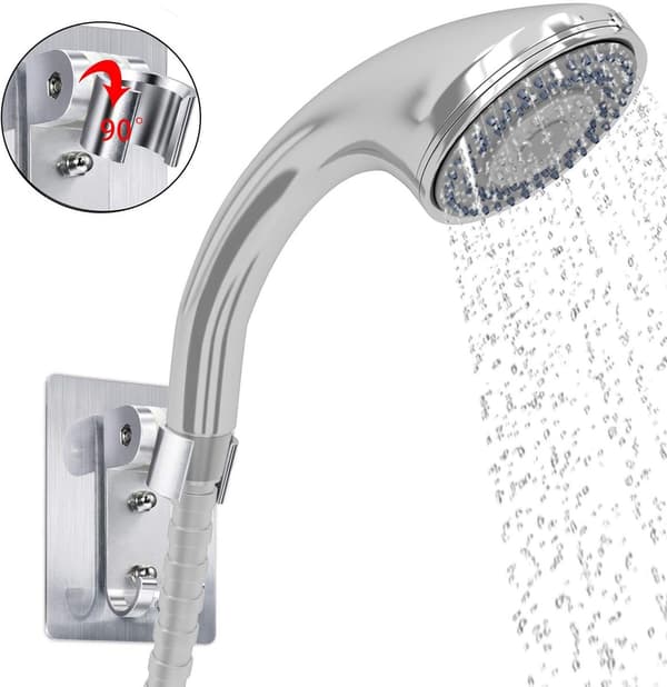 Dusjhodeholder, Hånddusjholder, Dusjholder, Justerbar dusjhodeholder