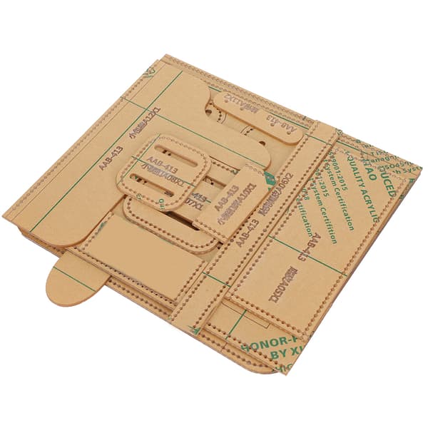 12 Pcs Shoulder Bag Acrylic Template Leather Pattern DIY Handmade Drawing Craft Material