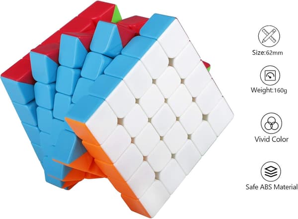 Speed Rubiks kub 5x5 - Gave til voksne og børn
