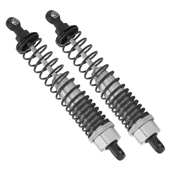 Adjustable 110mm Full Metal Shock Absorber with Spring Damper, Fits Traxxas Slash 2WD Silver