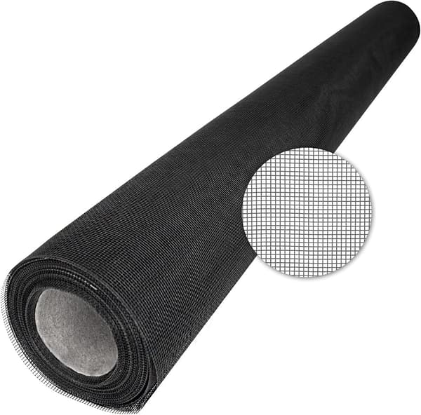 Myggenet - insektssikkert - gennemsigtigt glasfiber