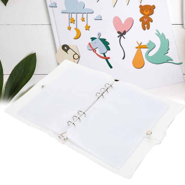 Storage Book Collection Album for Decorative DIY Scrapbooking Cutting Dies Stencil PVC3 Grid
