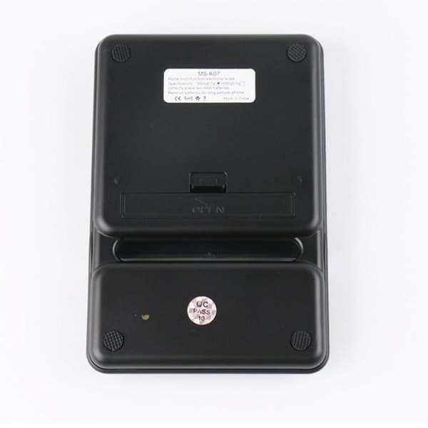 Digital Scale / Kitchen Scale - 0.1g-5kg Black Black_yux Black Svart