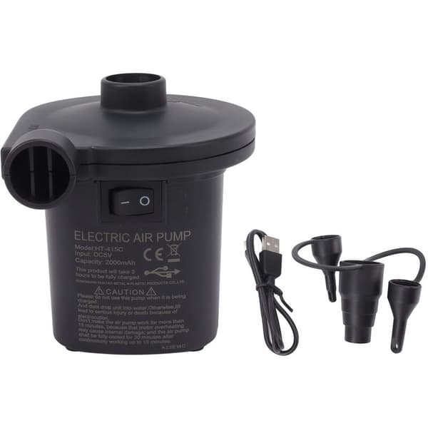 Electric Air Pump 50W High Efficiency Low Noise Kayak Inflatable Mattress Bed Inflatable Pump
