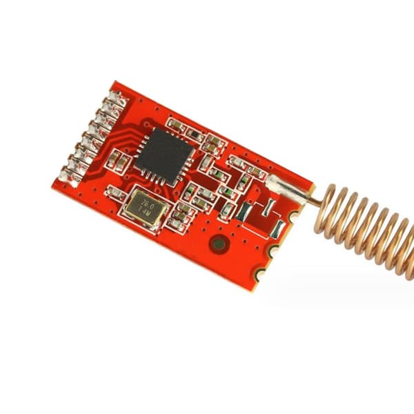 2 kpl 433M CC1101 data SI4432 sarjamoduulit (punainen) -