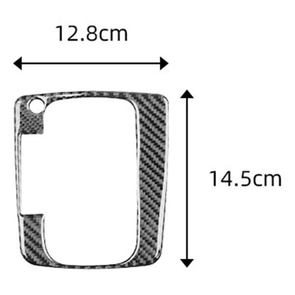 Auto Fiber Sentral Girskift Kontrollpanel Dekal Interiør Modifikasjon for Forester 2013-2018 LHD