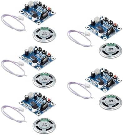 5 kpl ISD1820-moduulikortti