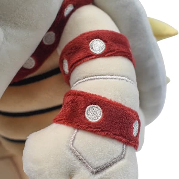Super Bros Dry Bowser Grå All Star Collection Plyslegetøj, 33 cm Børns Udstoppede Dyredokke