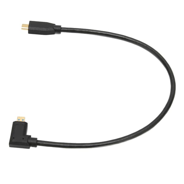 8K 60Hz Micro HD Multimedia Interface-kabel Høyre albue Micro HD Multimedia Interface hann til hann-ledning OD4.0mm