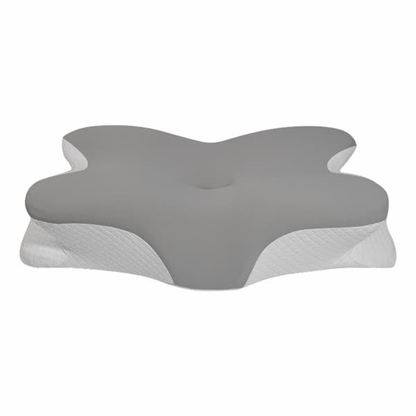Cervical Memory Foam Kudde för sidosovare, kudde för nacksmärta, multifunktionell avslappnande nackkudde, grå Grey