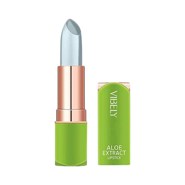 Color-Changing Lipstick with Aloe Vera Balm, Temperature-Activated, Long-Lasting Waterproof Moisturizing Lip Gloss
