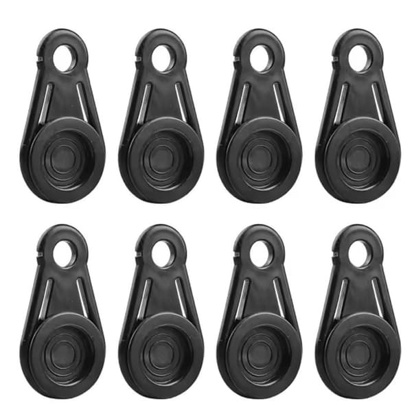 Outdoor Camping Climbing Tent Clip Awning Clips Multifunctional Windproof Wind Rope