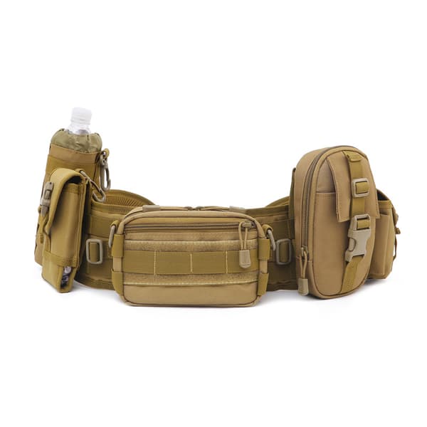 Molle Tactical Belt Patrol Molle Belt with Mesh Lining for Shooting Airsoft Wargame Paintball Hunting