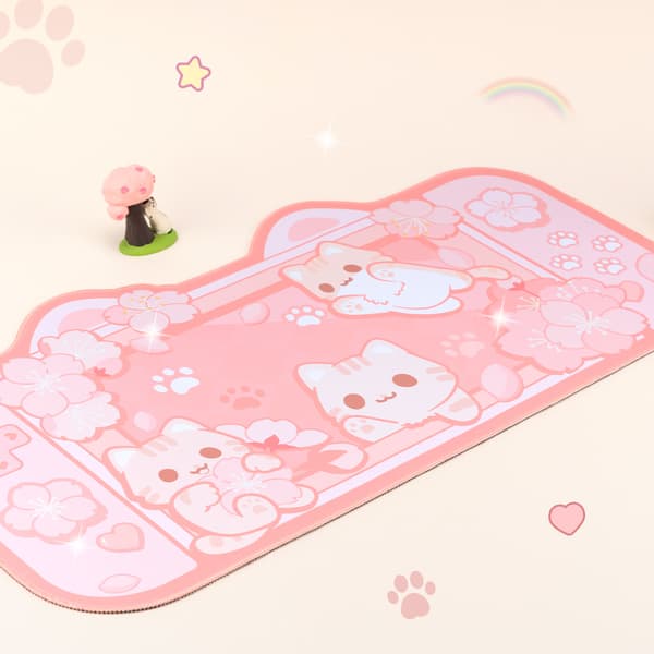 Sakura kissa suuri hiirimatto, 77*39.5cm